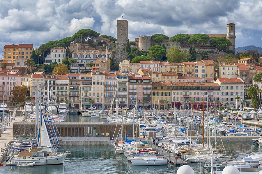 Cannes et son front de mer